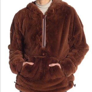 FP Off The Record Faux Fur Hoodie